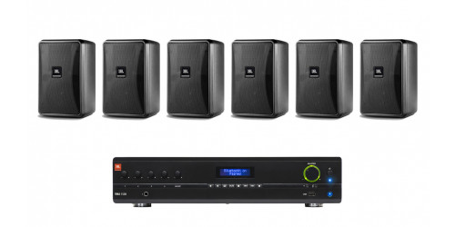 Комплект акустики 6 настінних динаміків JBL Control 23-1 Bluetooth | 6х15Вт